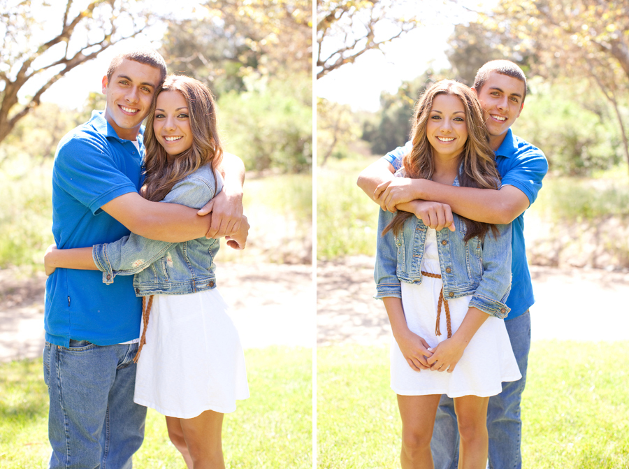 As twins, the two wanted to take their senior portraits together in Gilroy.