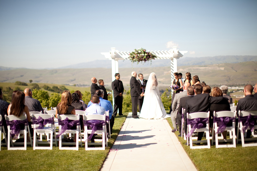 The city of Morgan Hill is the backdrop to this Willow Heights Mansion wedding.